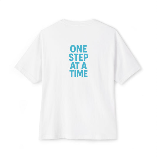 Unisex Oversized Boxy Tee - 'Better Days Ahead' and 'One Step at a Time' Design, Casual Tee, Comfortable Wear, Positive Vibes, Gift [...]
