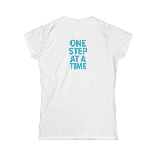 Inspirational Women's Tee - Better Days Ahead, One Step at a Time, Motivational Shirt, Gift for Her, Self-Care Apparel